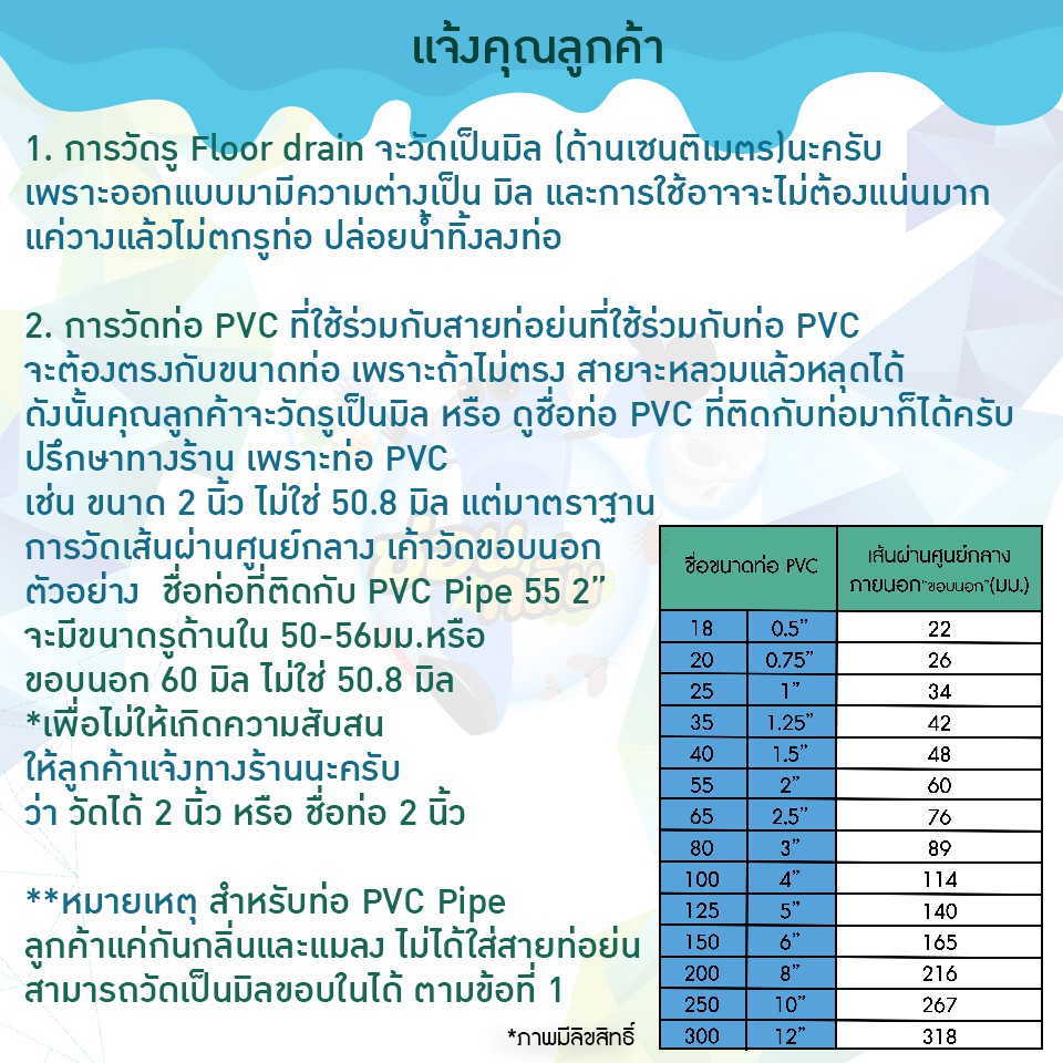 ซิลิโคนครอบปิดท่อน้ำในเครื่องซักผ้า ใส่ท่อ PVC 1.25 / 1.5"