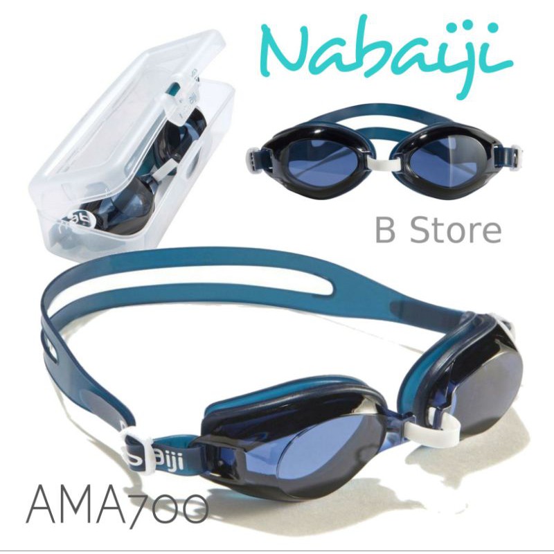 แว่นว่ายน้ำ Nabaiji AMA700 model กันฝ้ากัน UV