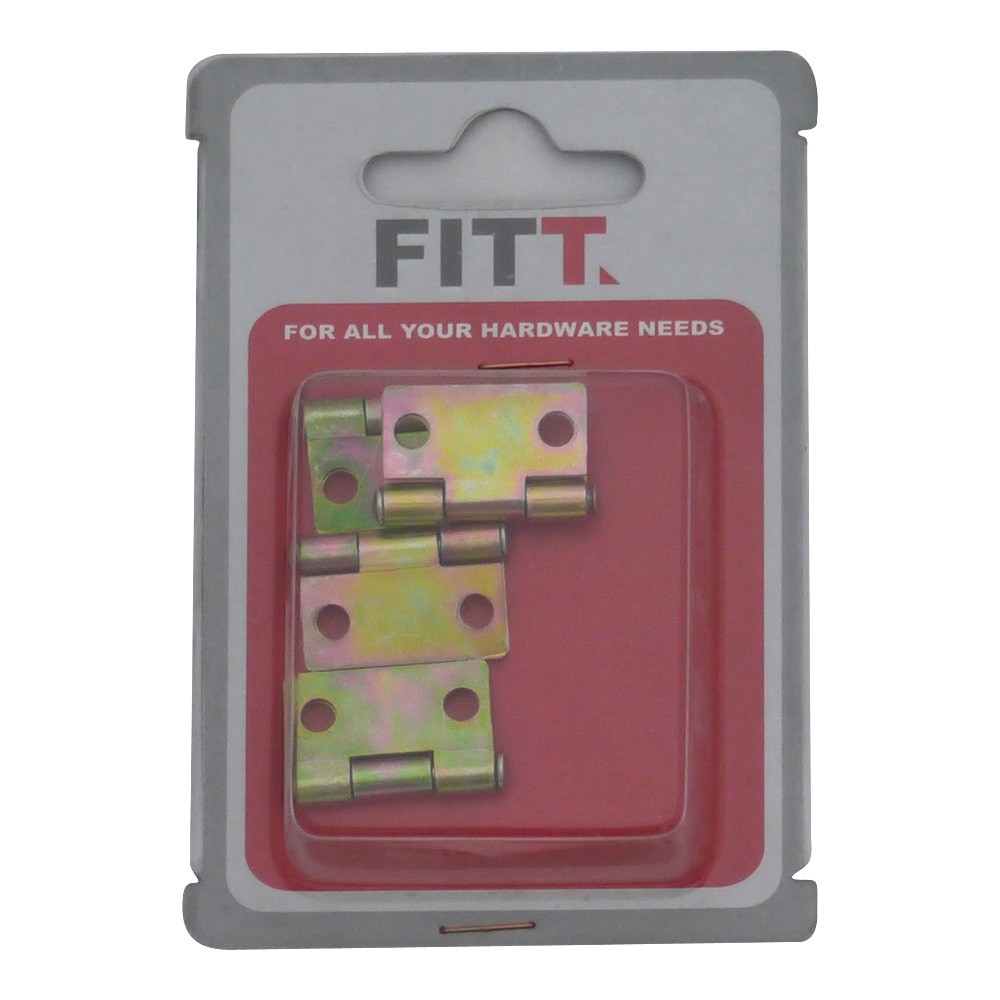 อะไหล่ เฟอร์นิเจอร์ บานพับ ผีเสื้อ ถอดไม่ได้ ST-100Y 4ตัว BUTTERFLY HINGE ST-100Y FIXED 4EA
