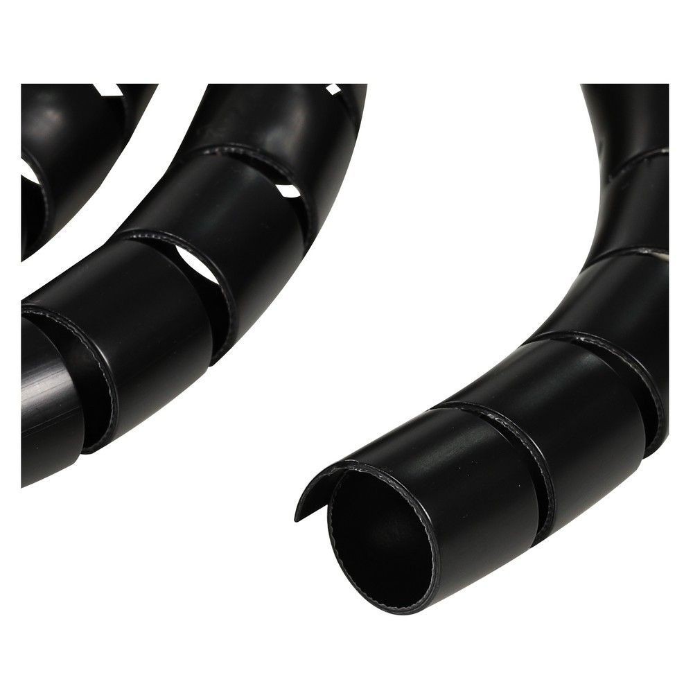 ชุดเก็บสายไฟพร้อมหัว SOLID 1.5M สีดำ ไส้ไก่