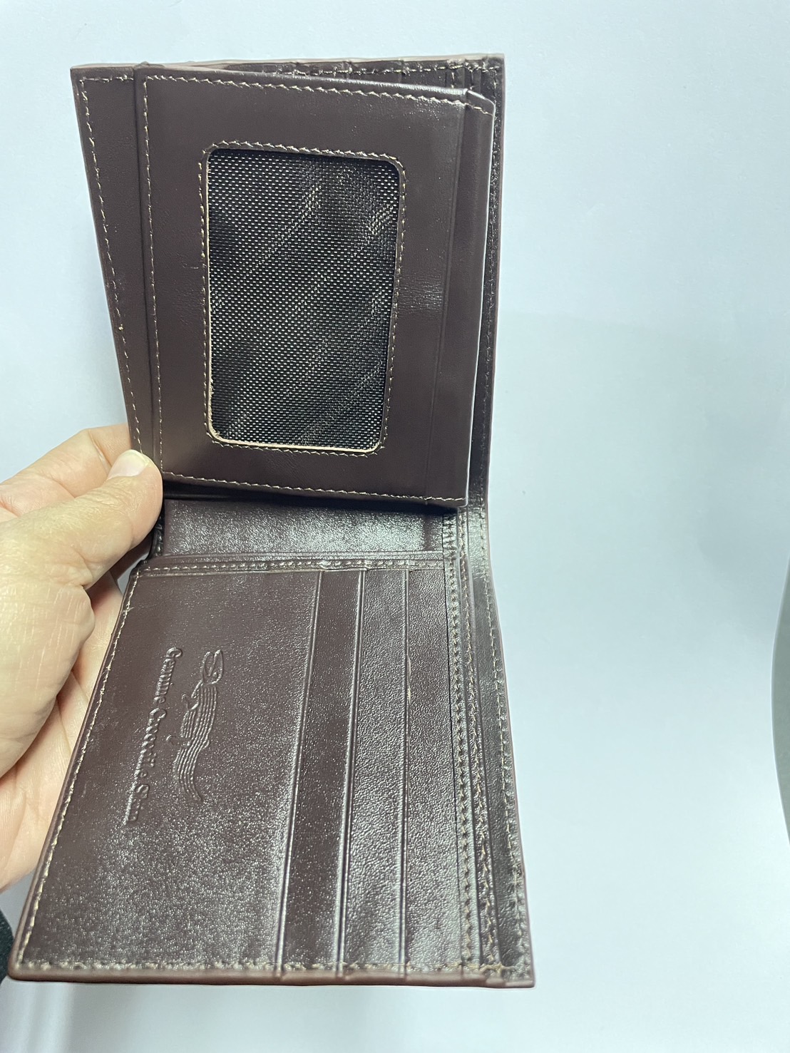 กระเป๋าหนังจระเข้ หนังท้อง