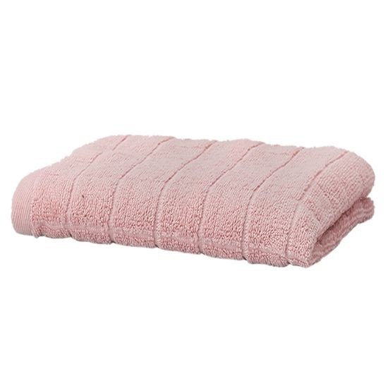 KASSA HOME ผ้าเช็ดตัว Waffle รุ่น HYP380A-PK ขนาด 27 x 54 นิ้ว สีชมพู Cotton 100% อย่างดีที่คัดสรรมาเป็นพิเศษ