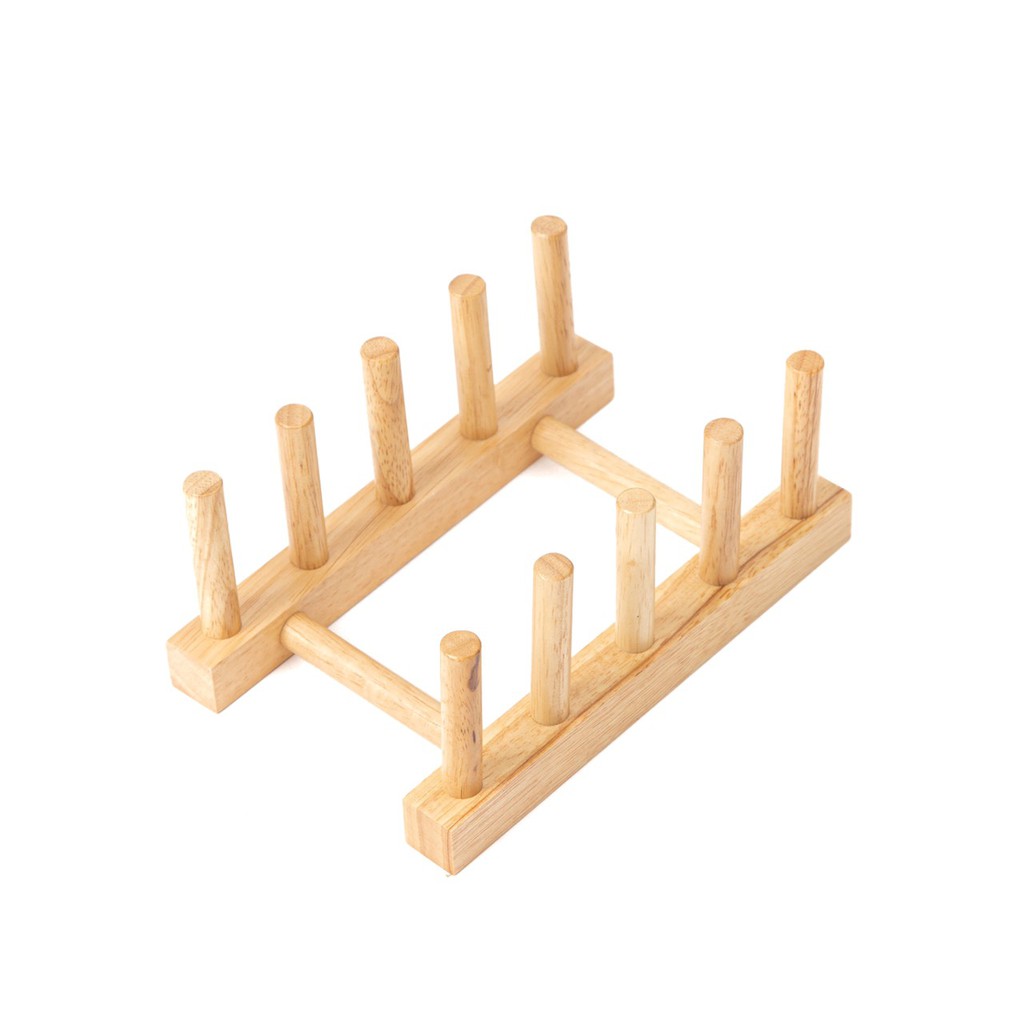 The Wood's Tale ที่วางจาน PLATE RACK ไม้แท้