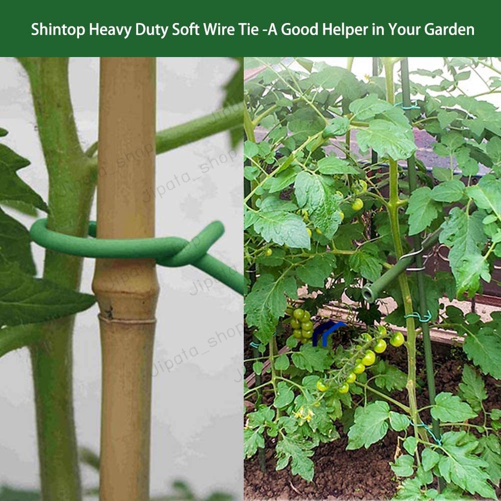 ลวดดัดกิ่งไม้ ลวดดัดต้นไม้ขนาดเล็ก หุ้มยางนุ่ม ลวดดัดกิ่งไม้ ลวดมัดงานสวน ลวดมัดกิ่งหุ้มยางนิ่ม 5 เมตร