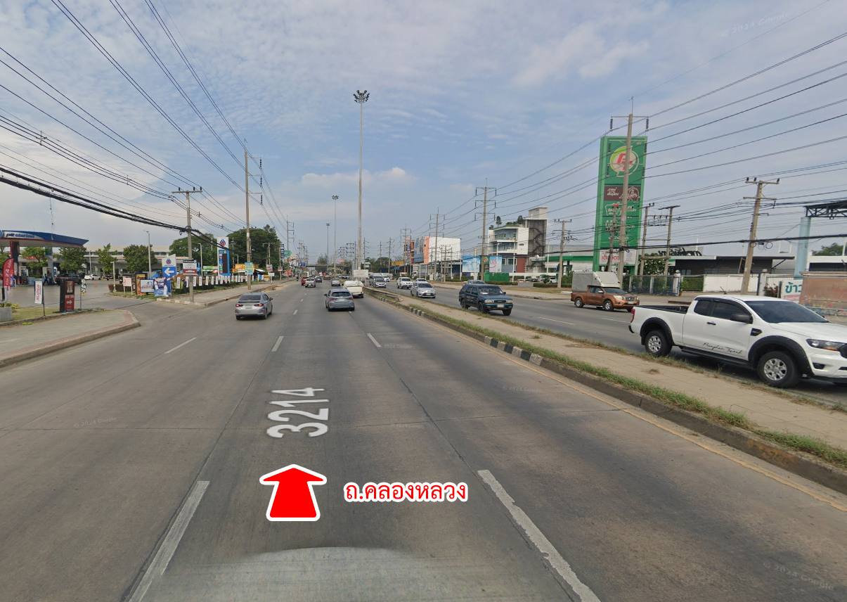 62109-ขายที่ดิน ถนนคลองเก้า คลองระพีพัฒน์ หนองเสือ ปทุมธานี