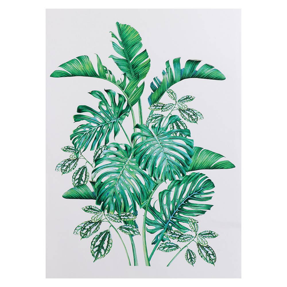 สติ๊กเกอร์ลอกน้ำ HOME LIVING STYLE TROPICAL 34X47 ซม. คละสี วอลเปเปอร์และสติ๊กเกอร์ DIY