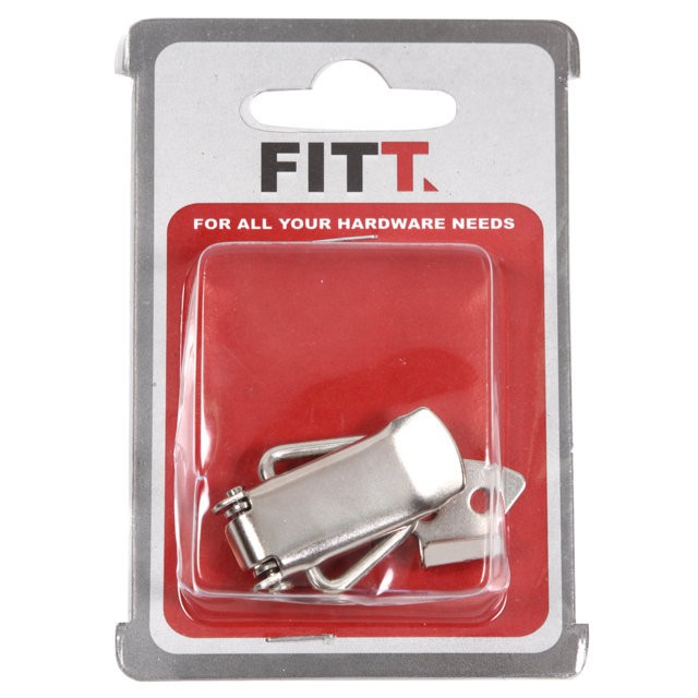 ตัวล็อก L-003 NI แบบห่วง 1 ตัว LOCKER L-003 NI IR LOOP 1EA