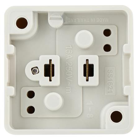 ชุดสวิตซ์ทางเดียว VENA SS-0621 สีขาว ทนต่อการใช้งาน