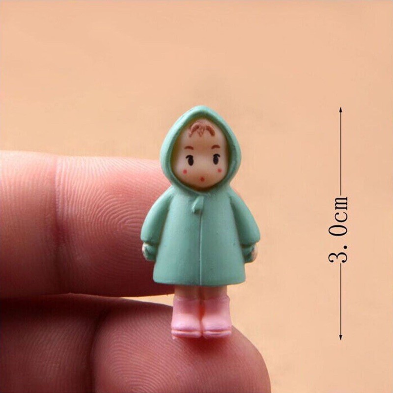 เซ็ต 11 ตัว ตุ๊กตาตกเเต่งสวนถาด