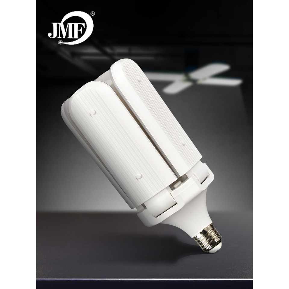 !!สินค้าขายดี!! JMF โคมไฟ LED ทรงใบพัด กำลังไฟฟ้า 65W JMF LED Garage Lights