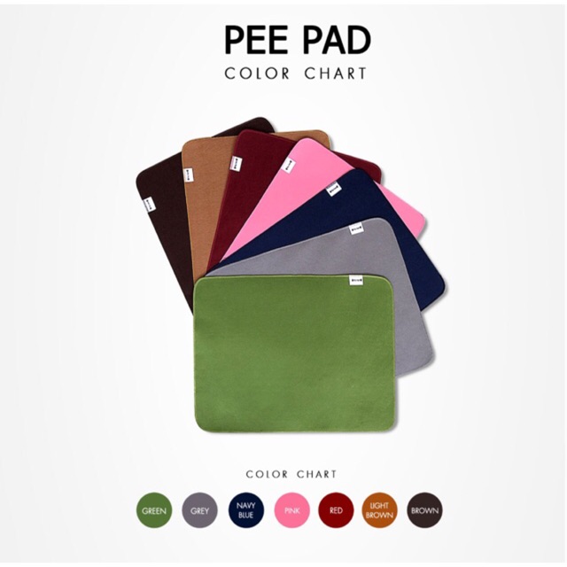 (ของมันต้องมี!!! ค่าส่งถูกเว่อร์)แผ่นรองฉี่ สุนัข แผ่นรองฉี่ซักได้ Pee Pad (dog owner)ของแท้💯%