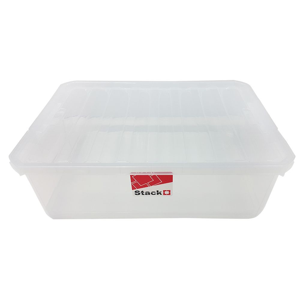 กล่องเก็บของใส 36 ลิตร STACKO FAMILI