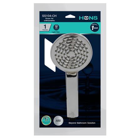 ฝักบัวสายอ่อน HONS SS104-CH สีโครม ทนต่อแรงกระแทก