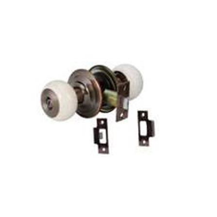 ลูกบิดห้องน้ำ HAFELE #489.93.716 หัวจัน WHM/AC น้ำหนักเบา ติดตั้งง่าย