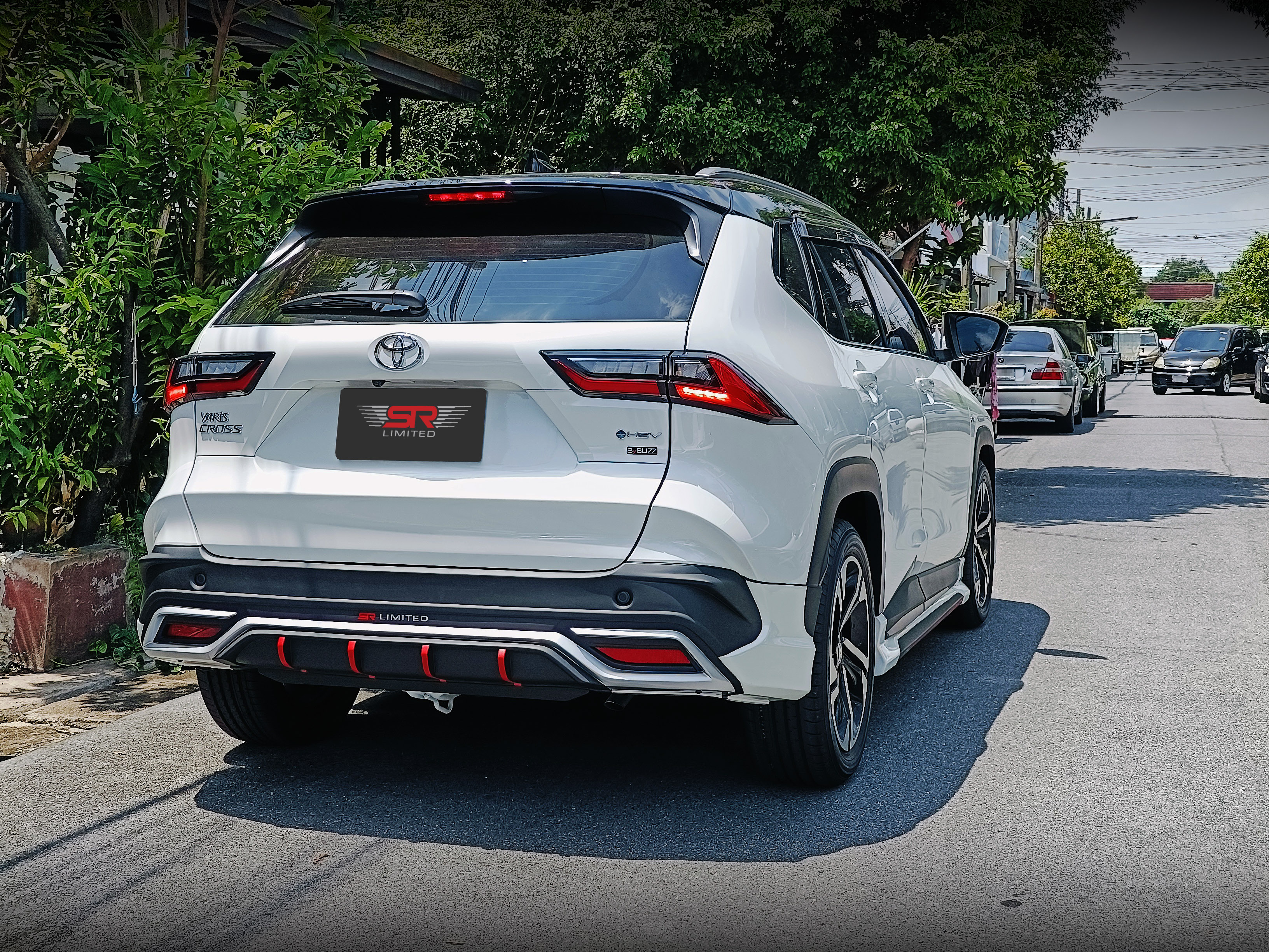 ชุดแต่งรถ-สเกิร์ต-อุปกรณ์แต่งรถ New Toyota Yaris Cross 2023-2024