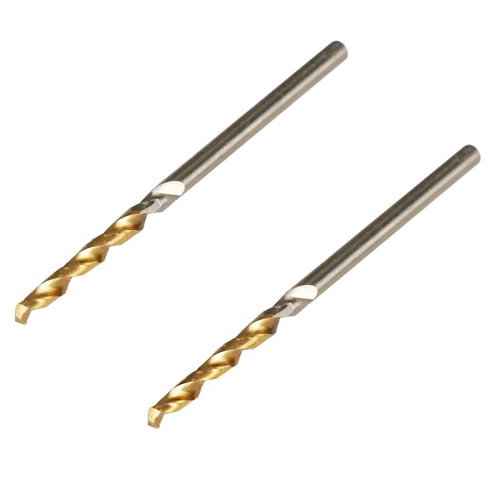เครื่องมือช่าง สว่าน ดอกสว่าน ดอกเจาะเหล็ก ไททาเนียม 2.0 มม. 1 ชิ้น/ชุด METAL DRILL BIT TITANIUM 2.0MM 1EA/SET