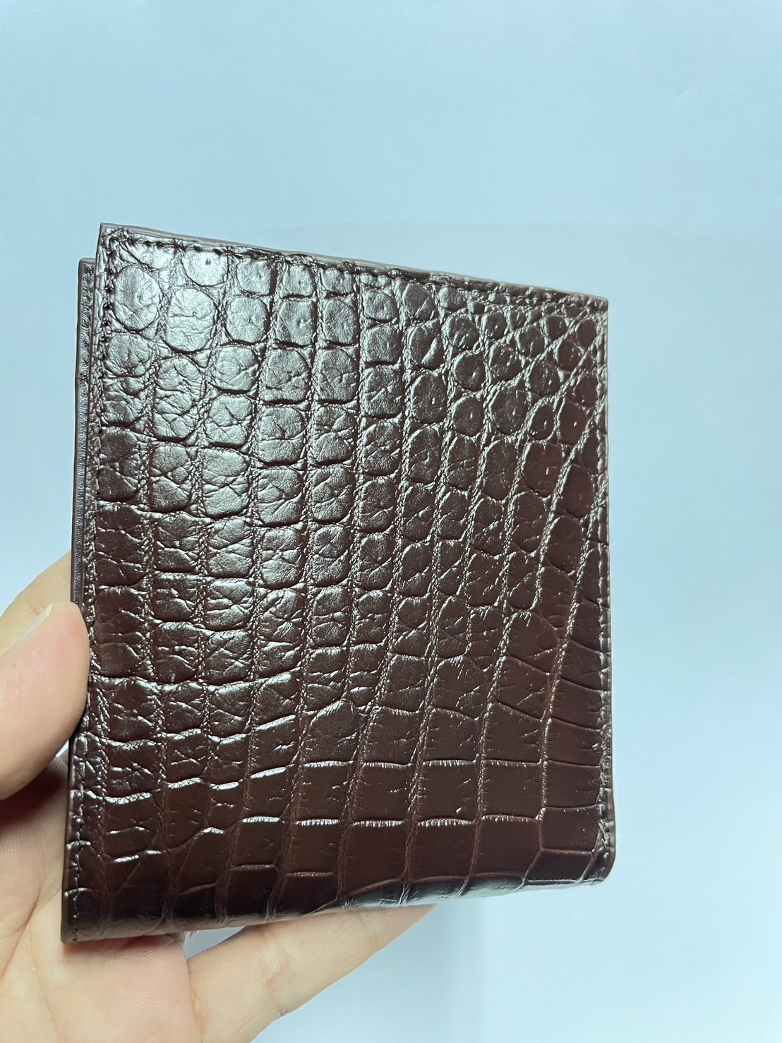 กระเป๋าหนังจระเข้ หนังท้อง