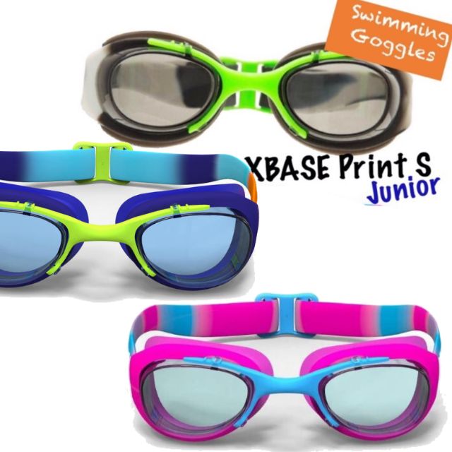 👌แว่นตาว่ายน้ำรุ่น XBASE PRINT Junior👌