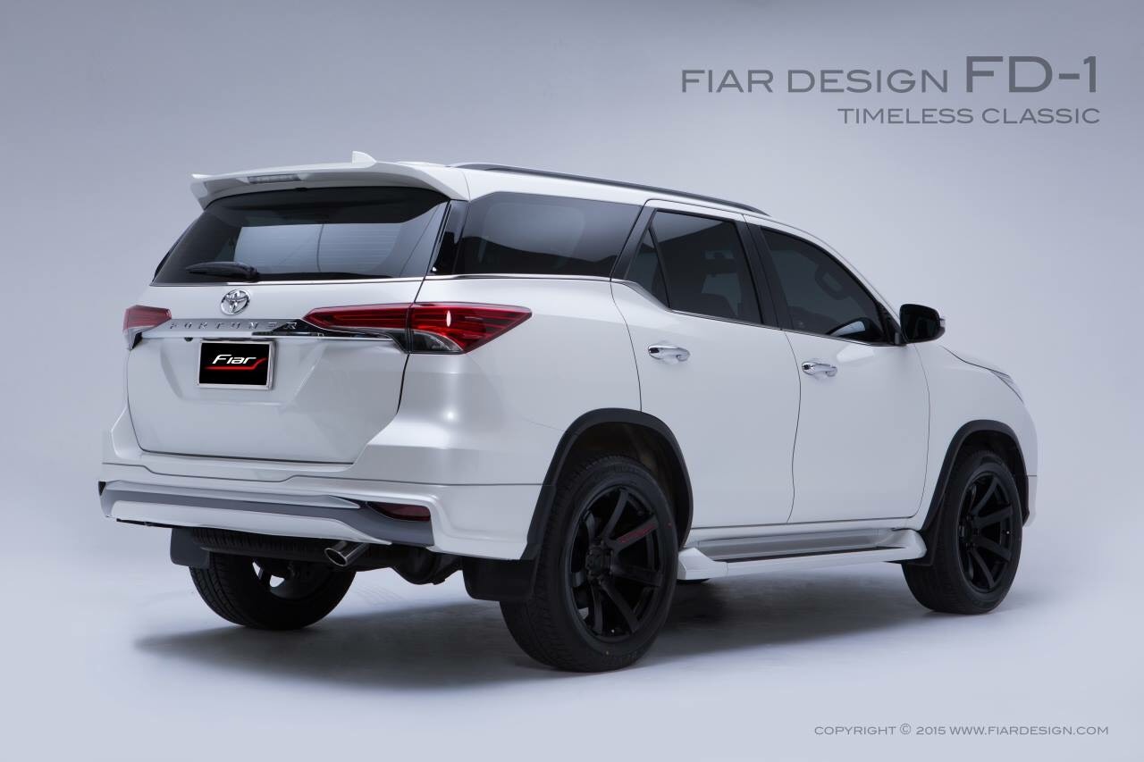 ชุดแต่งรถ สเกิร์ต-สปอยเลอร์ New Fortuner 2016 ทรง FD-1 (FiarDesign) by OSR