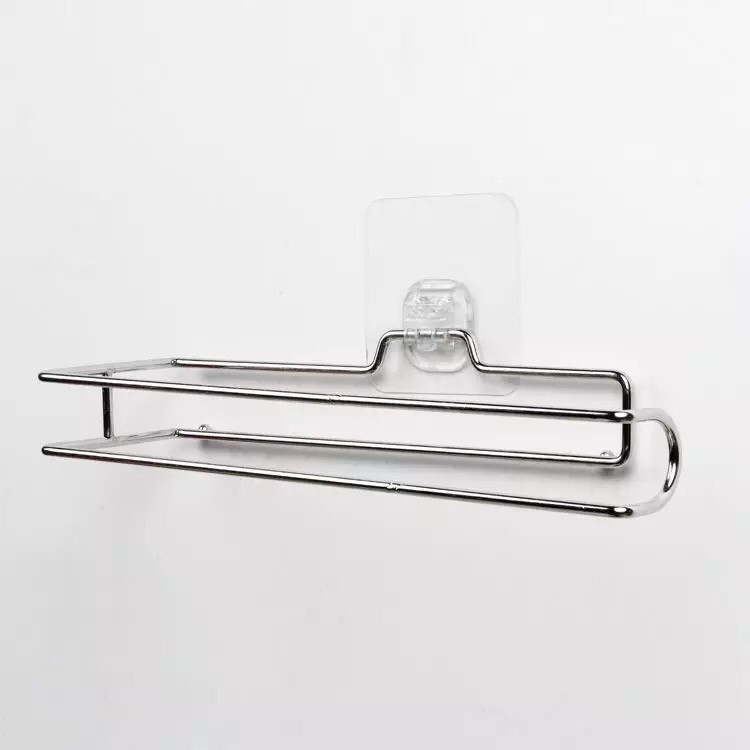 【สุดฮอตที่ทุกบ้านต้องมี】 ที่แขวนทิชชู่ม้วนใหญ่ โดยไม่ต้องเจาะผนัง ประหยัดพื้นที่ ที่แขวนทิชชู่ห้องครัว ติดผนัง