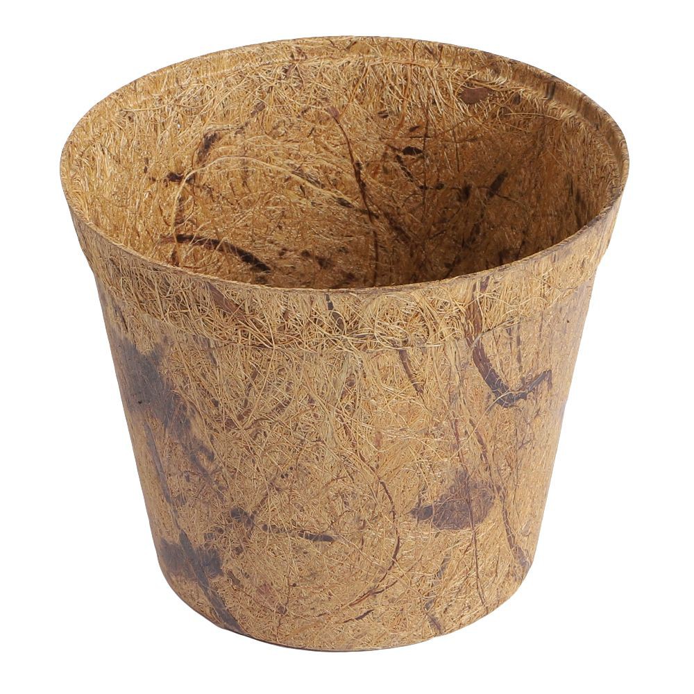 กระถางใยมะพร้าว (6ใบ) SPRING 5.5 นิ้ว สีน้ำตาล COCONUT FIBER POT SPRING 5.5" BROWN