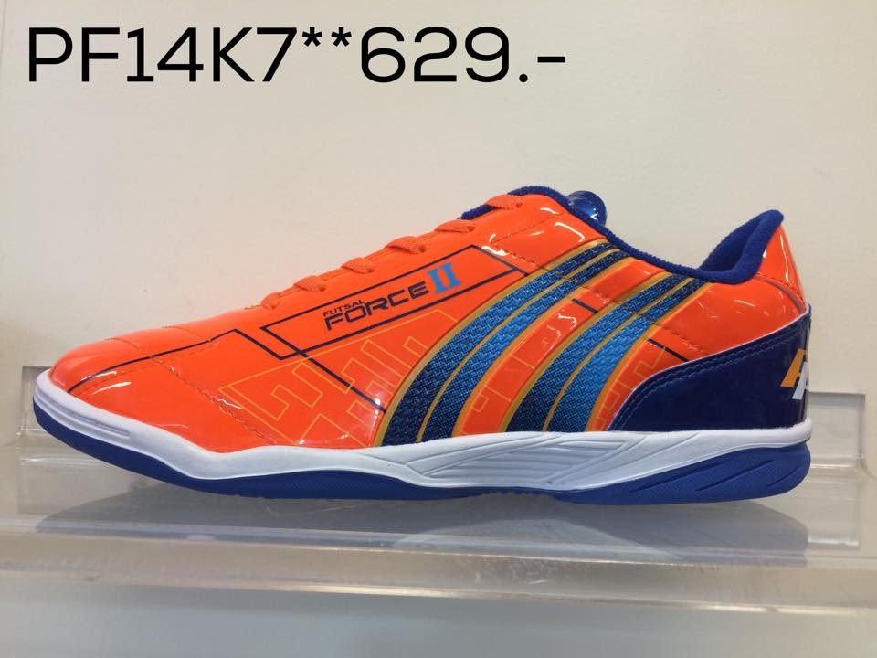 PAN รองเท้าฟุตซอล PF14K7 รุ่น Force II สีส้ม เบอร์ 39-44