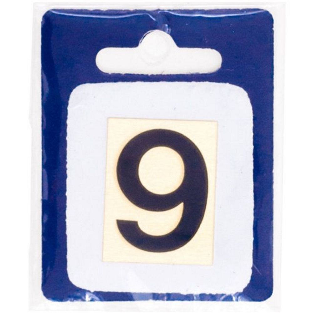 ตัวเลขอารบิค ทองเหลือง S&T 1096D 9 ARABIC NUMBER S&T 1096D 9 BR #9