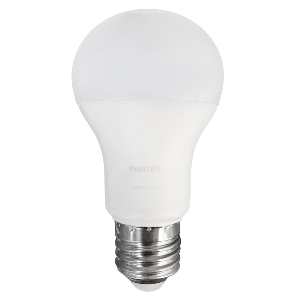 หลอด LED PHILIPS SCENESWITCH E27 8วัตต์ สีเหลือง/ขาว หลอดไฟภายในบ้านเอนกประสงค์