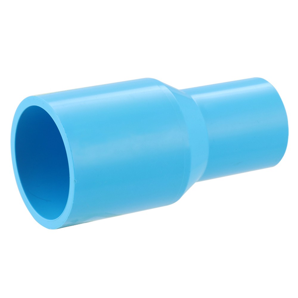 ท่อประปา ข้อต่อ ท่อน้ำ ท่อPVC ข้อต่อตรงลด-หนา SCG 1 1/2นิ้วX1นิ้ว สีฟ้า REDUCING SOCKET PVC SCG 1 1/2"X1" LITE BLUE