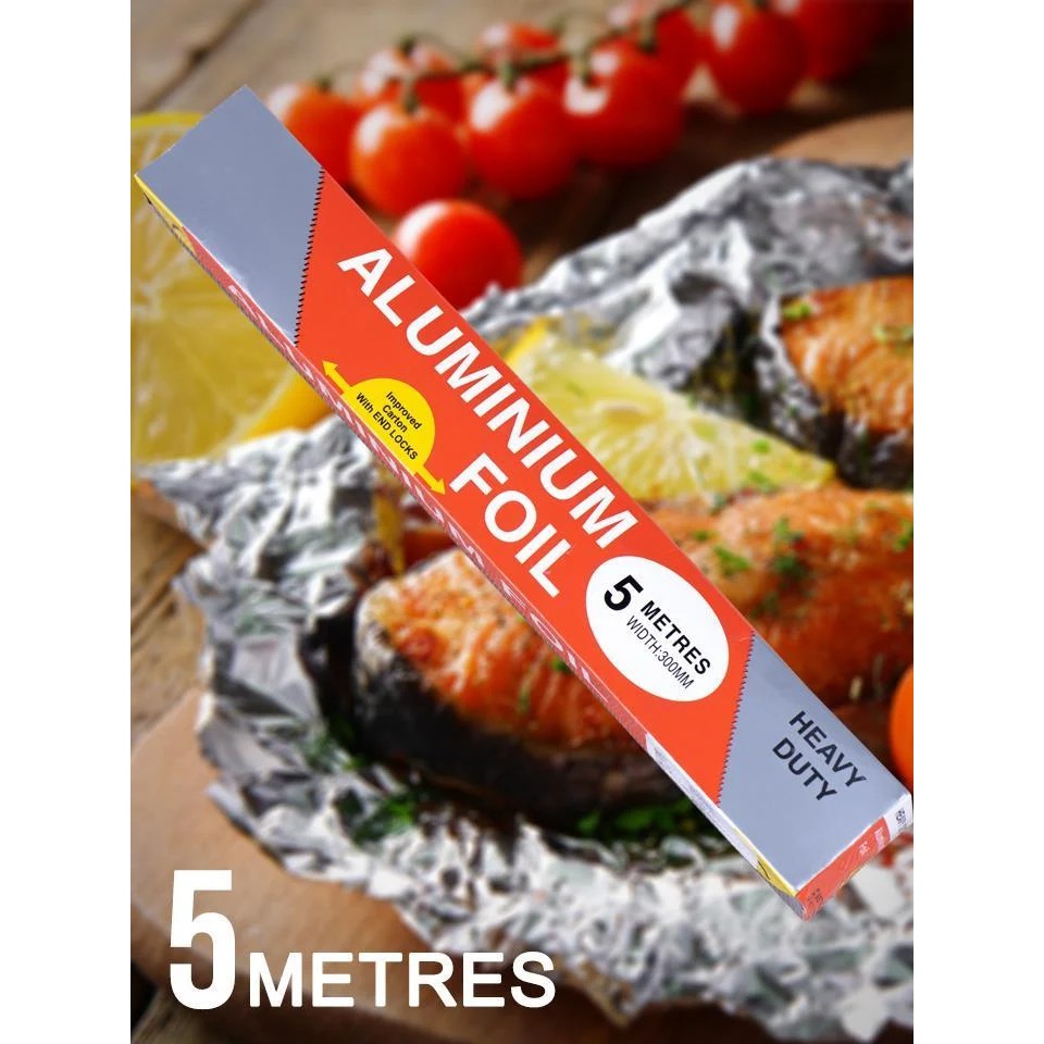 !!สินค้าขายดี!! ฟอยล์ห่ออาหาร ยาว 5 ม. Aluminium Foil 5 M.