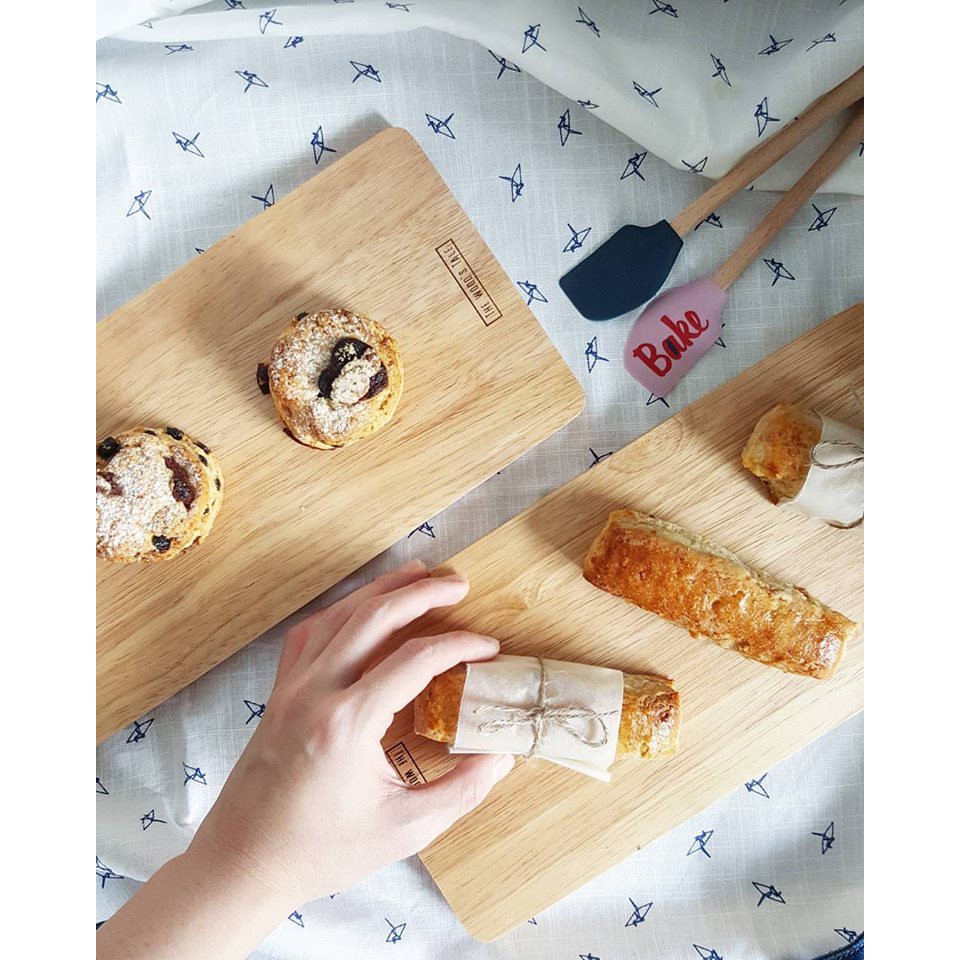 The Wood's Tale เขียงไม้ แท้ SERVING BOARD (S) สำหรับสับหั่นหรือเสิร์ฟอาหาร