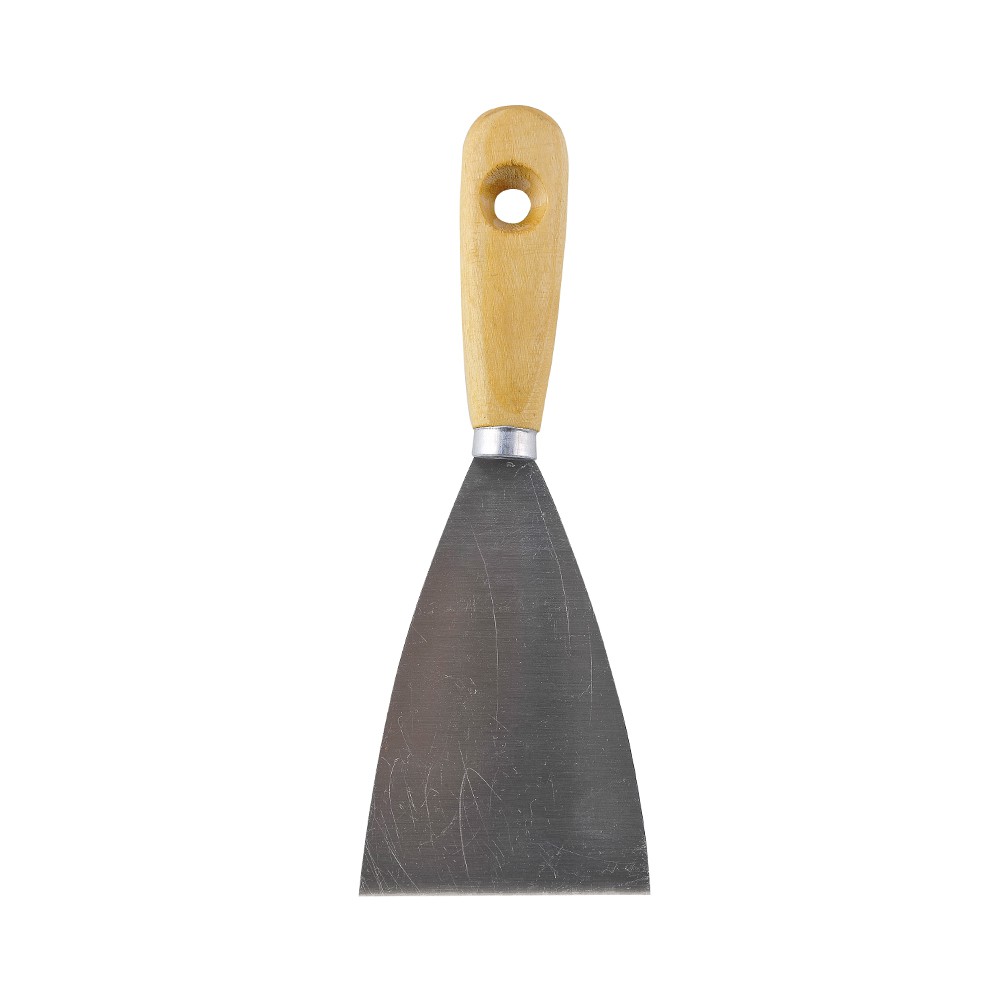 เครื่องมือช่าง งานปูน ฉาบปูน เกรียงโป๊วสี ด้ามไม้ ซิโน 3" 3" SCRAPER WOODEN SHINO GRIP TROWEL