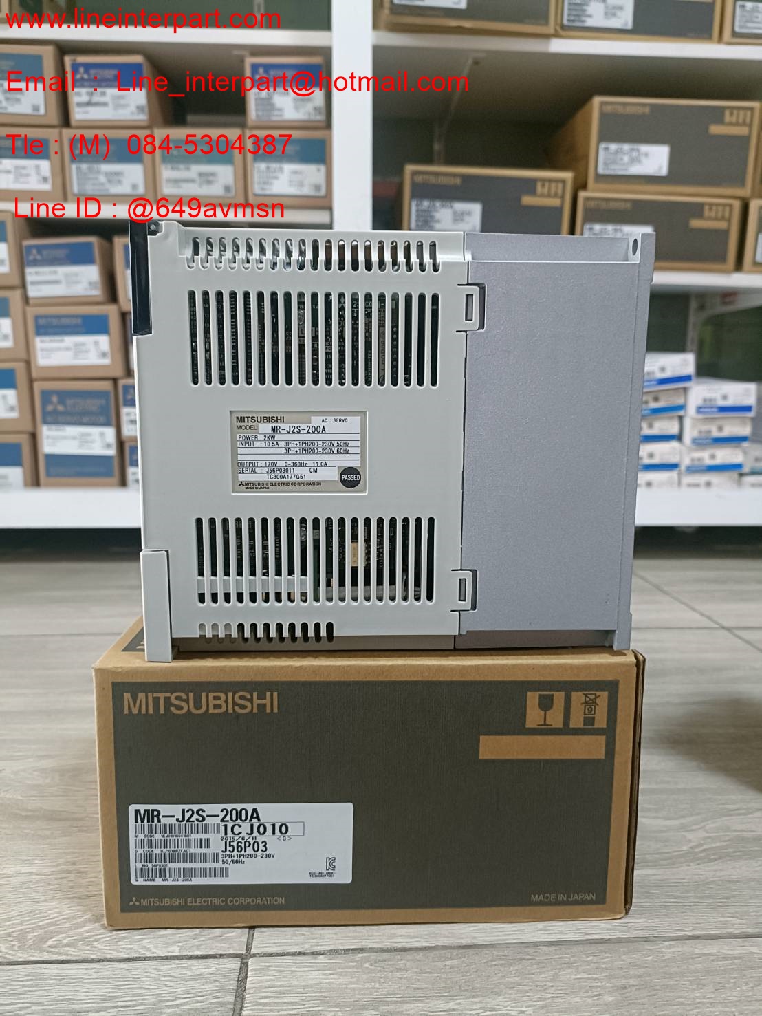 ราคาพิเศษ Servo Drives MR-J2S-200A