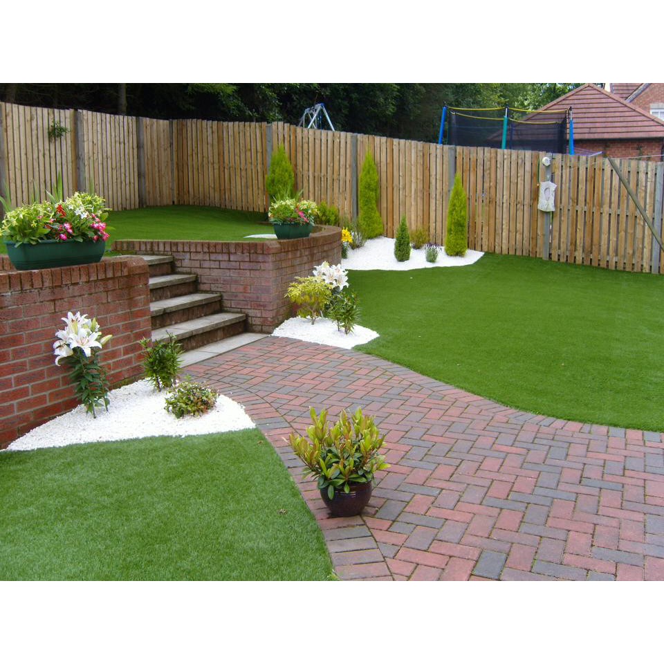 Bellinturf หญ้าเทียม ความสูงของหญ้า 15mm. ใช้ปูพื้น ตกแต่งสวน ขนาด 1x5 เมตร รุ่น BNL5M15 lFnt