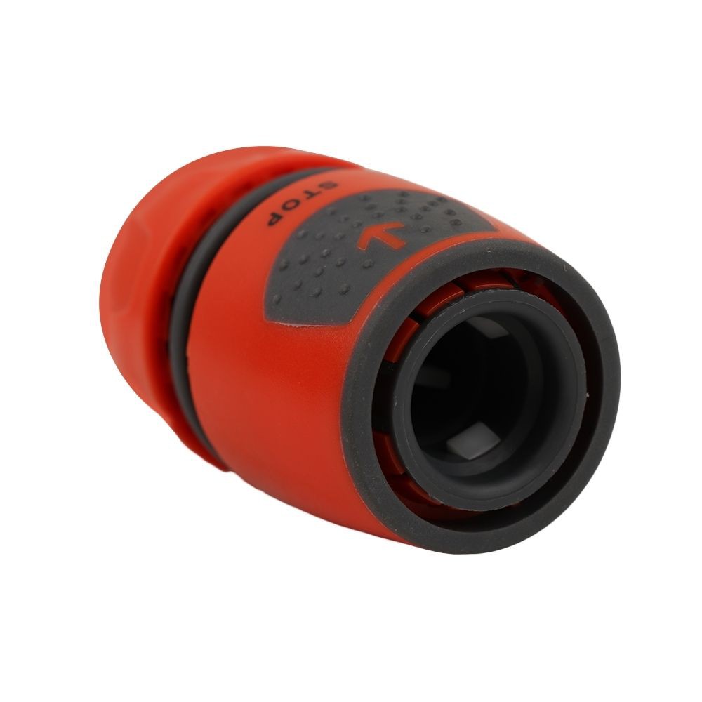 ข้อต่อสายยางมีวาล์ว FONTAN DGF2109 1/2 นิ้วx5/8 นิ้วx3/4 นิ้ว สีส้ม HOSE FITTING FONTAN DGF2109 1/2"x5/8"x3/4" ORANGE
