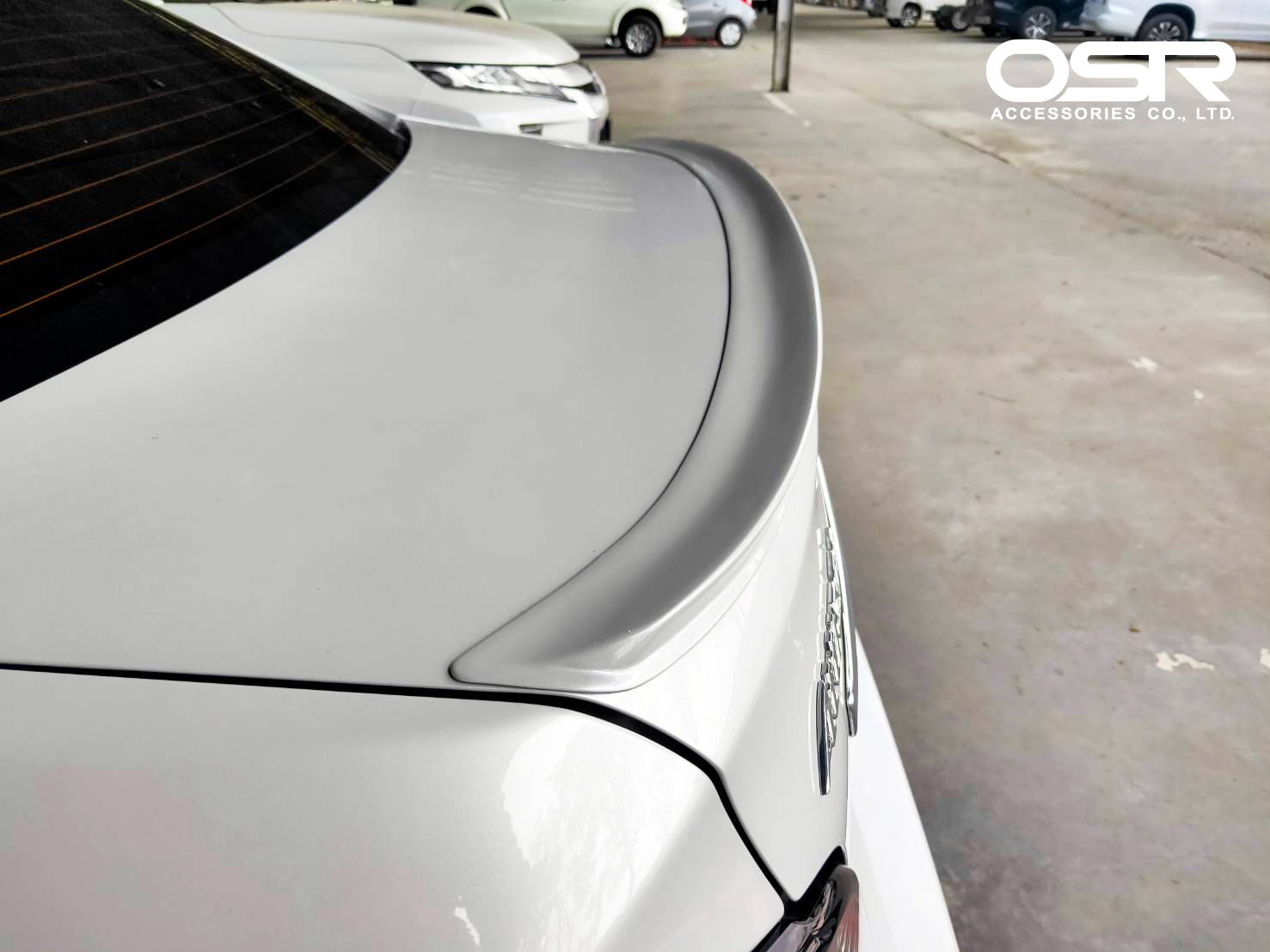 ชุดแต่งรถ สเกิร์ต-สปอยเลอร์ New Mitsubishi Attrage 2020 ทรง SR-Limited By OSR