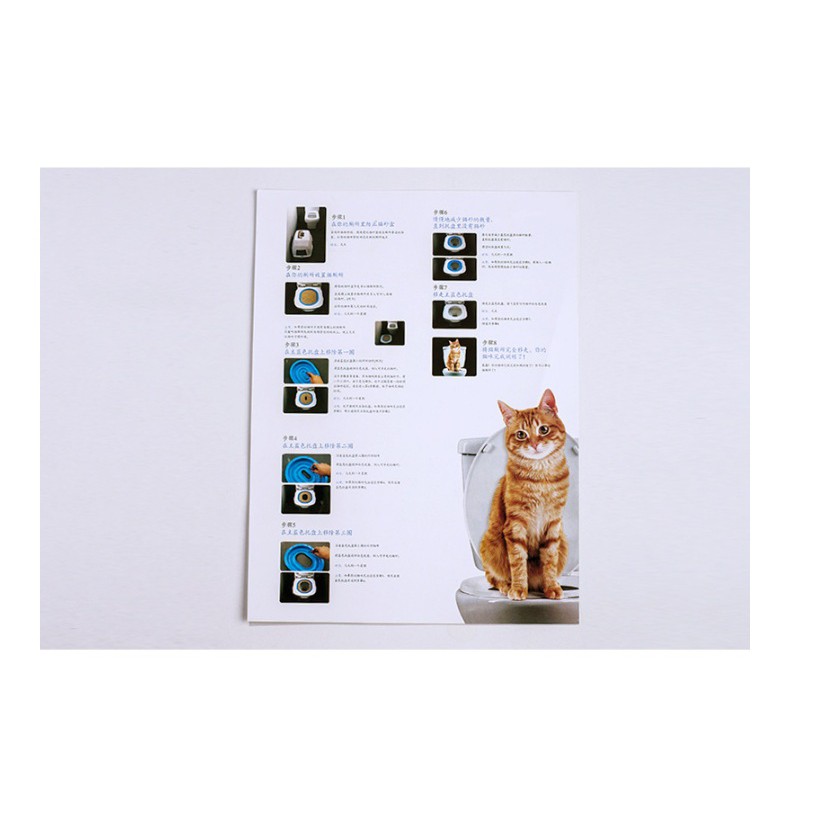 ชุดฝึกแมวเข้าห้องน้ำ