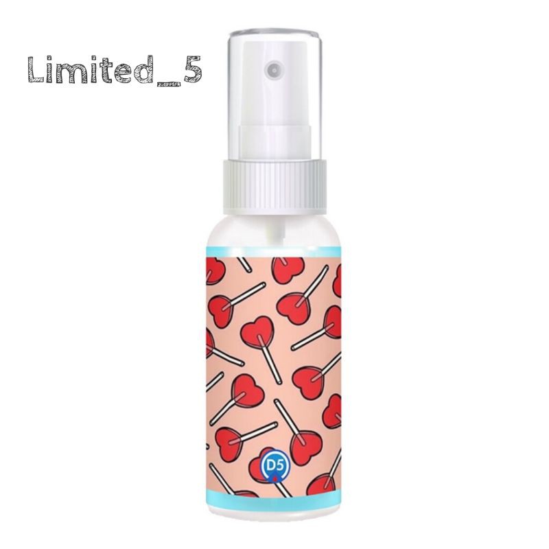 D5 แบบสเปรย์ 72% ใช้ฉีด เพื่อความสะอาด 30ml.