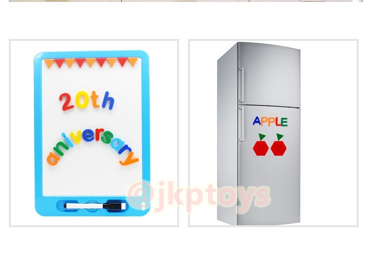 เซ็ทตัวอักษรเเม่เหล็กอังกฤษเเละตัวเลข