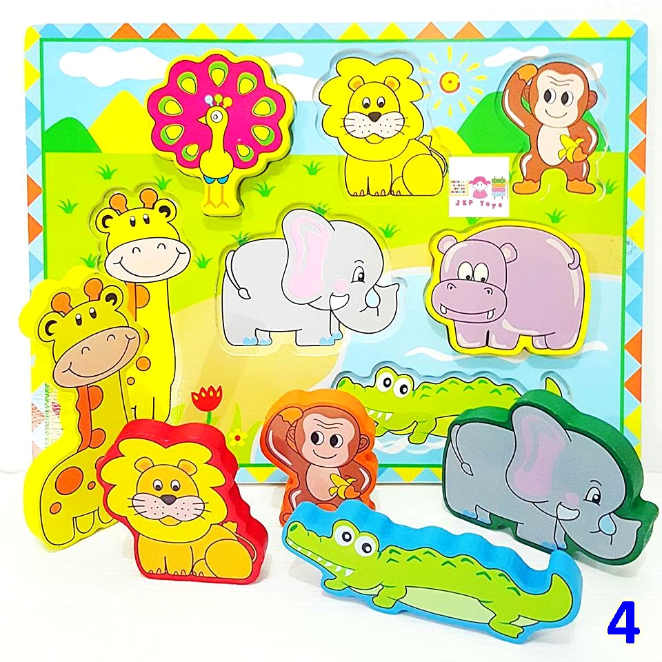 เซตกระดานนูน บล็อคไม้ลายต่างๆ (2 เเผ่น / เซ็ท)