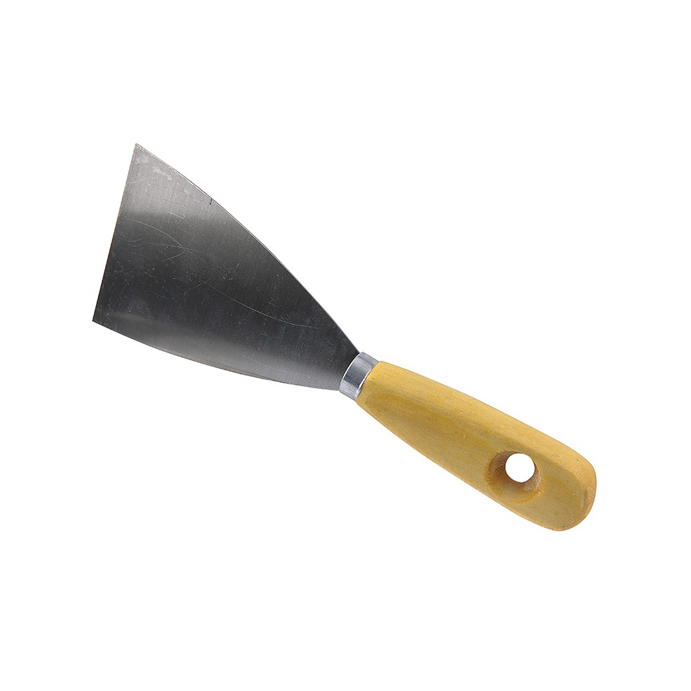 เครื่องมือช่าง งานปูน ฉาบปูน เกรียงโป๊วสี ด้ามไม้ ซิโน 3" 3" SCRAPER WOODEN SHINO GRIP TROWEL
