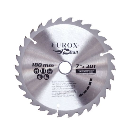 ใบเลื่อยวงเดือนตัดไม้ EUROX D-MAX รุ่น 30T ขนาด 30 นิ้ว สีเงิน เหมาะกับงานไม้เนื้ออ่อน แผ่นไม้อัดแกนจริง