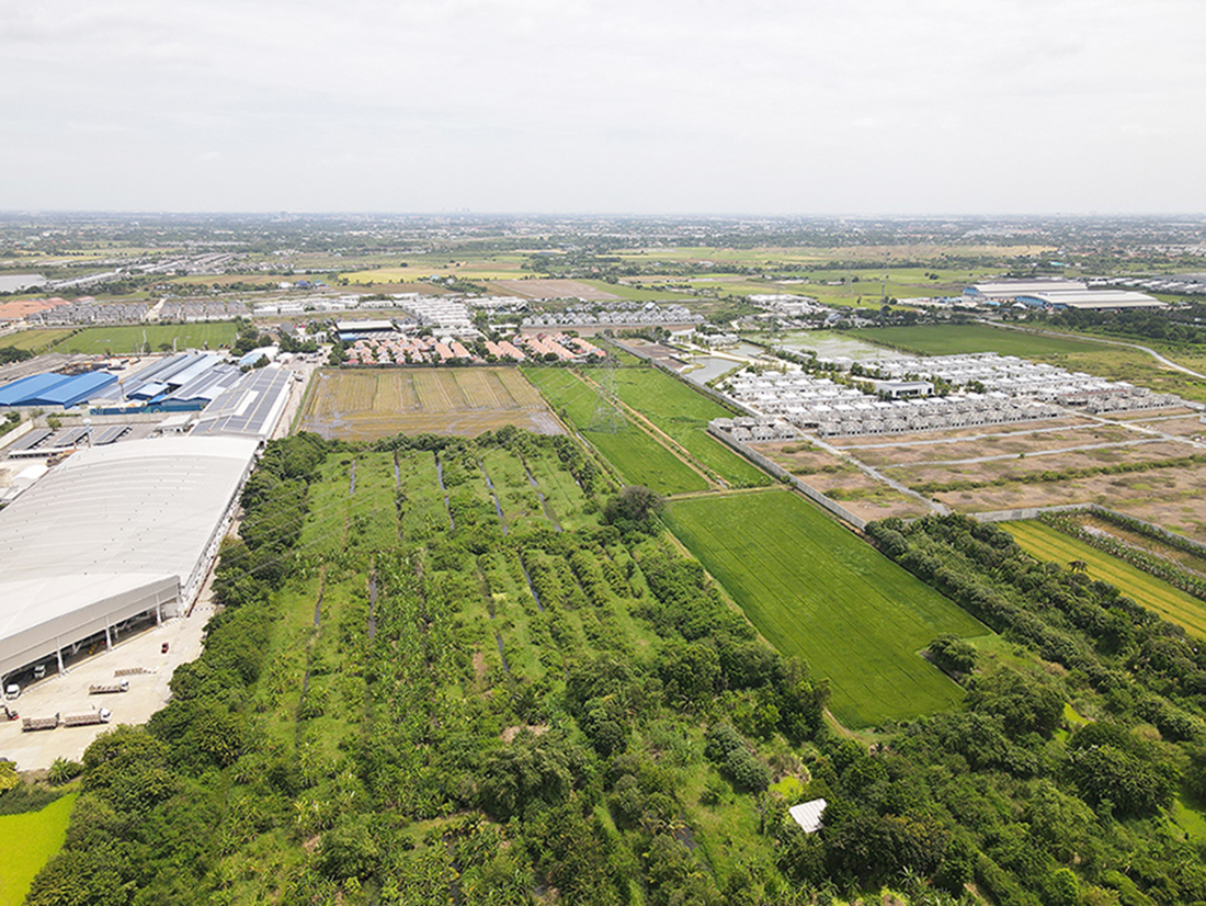 86364 ขายที่ดินเปล่าพื้นใหญ่ บางปรอก เมือง ปทุมธานี