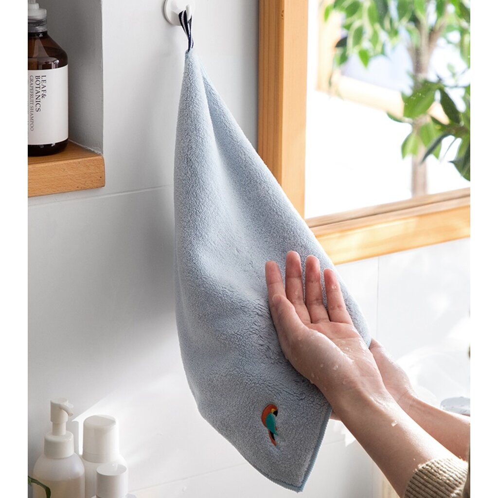 Hand towel : ผ้าเช็ดมือขนนุ่มพิเศษ แขวนได้
