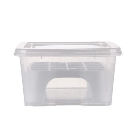 กล่องรองเท้าใส STACKO 3051 29.5x41x16 ซม. ทนทานต่อการใช้งาน