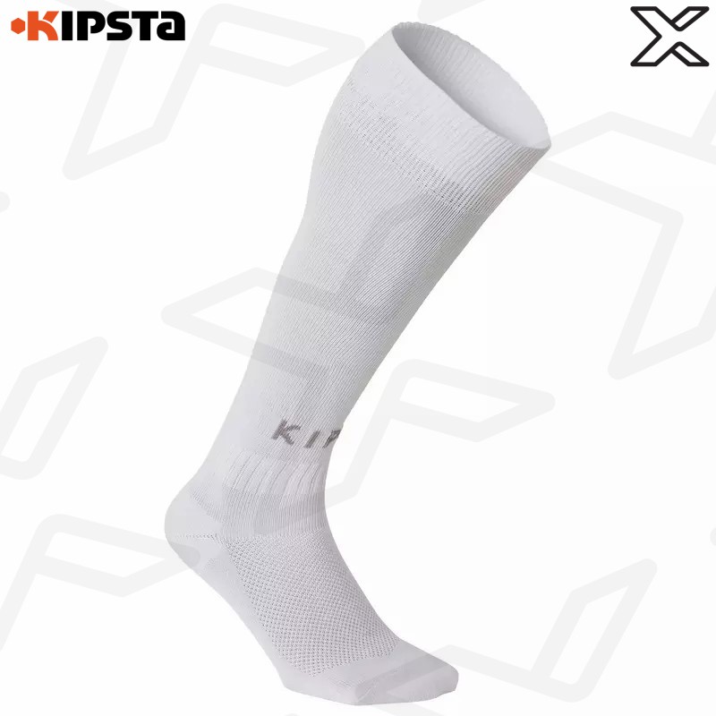 KIPSTA ถุงเท้าฟุตบอลสำหรับผู้ใหญ่รุ่น F100 (สีขาว)