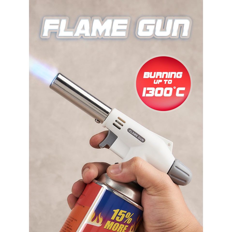!!สินค้าขายดี!! หัวพ่นไฟ หัวพ่นไฟทำอาหาร ไฟฟู่ทำอาหาร Flame Gun