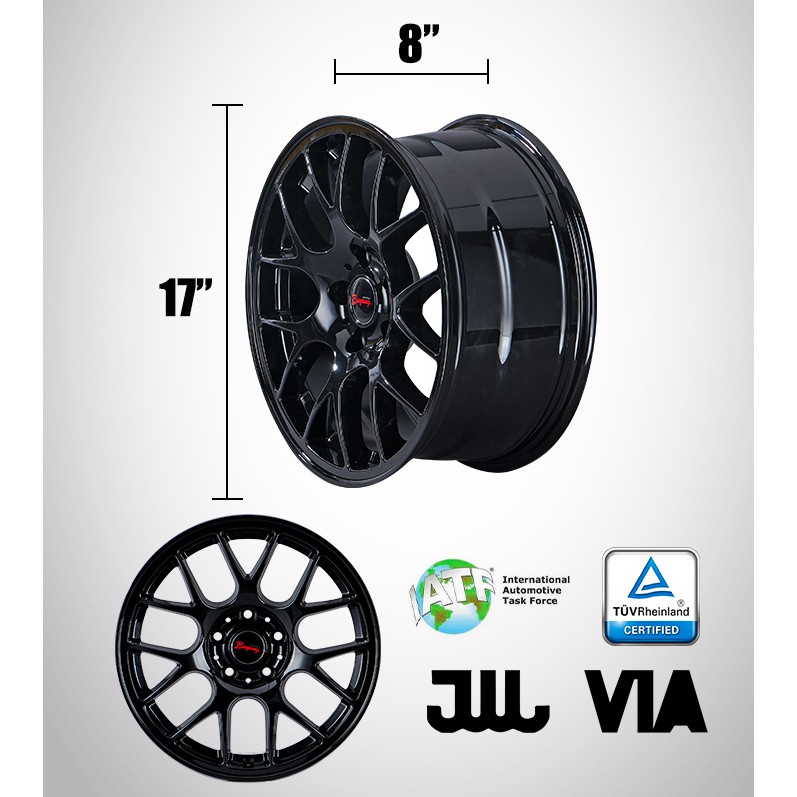 !!สินค้าขายดี!! ล้อแม็กอัลลอย 17 นิ้ว 17" Alloy Wheel