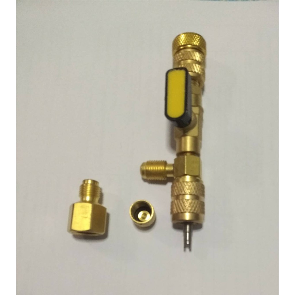 วาล์วเปลี่ยนไส้ศรแอร์บ้าน ป้องกันน้ำยาออก