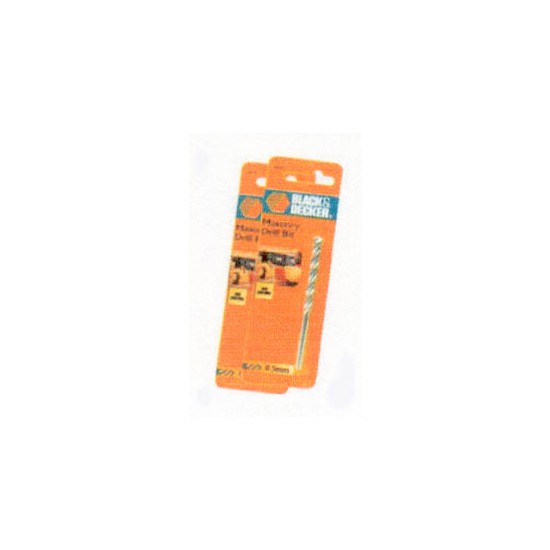 เครื่องมือช่าง สว่าน ดอกสว่าน ดอกเจาะคอนกรีต BLACK&DECKER A 8678 8 MM. BLACK&DECKER 8MM A 8678 CONCRETE DRILL BIT